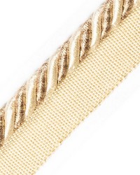 Bayadere Cord With Tape B Beige by  Scalamandre Trim 