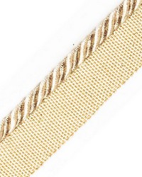 Bayadere Cord With Tape C Beige by  Scalamandre Trim 