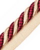 Scalamandre Trim BAYADERE CORD WITH TAPE A PIVOINE