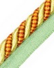 Scalamandre Trim BAYADERE CORD WITH TAPE A AUTOMNE
