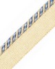 Scalamandre Trim BAYADERE CORD WITH TAPE C PLAGE