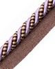 Scalamandre Trim BAYADERE CORD WITH TAPE B RAISIN