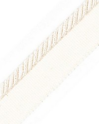 Ambiance Cord With Tape C Ecru by  Scalamandre Trim 
