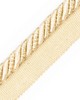 Scalamandre Trim AMBIANCE CORD WITH TAPE B CHAMPAGNE