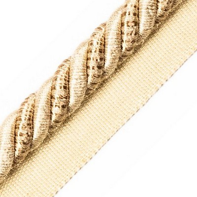 Scalamandre Trim Ambiance Cord With Tape A Antelope PL 06546059 100% VISCOSE  Cord  Cord 
