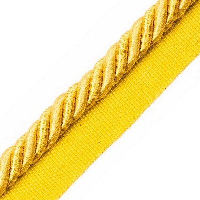 Scalamandre Trim Ambiance Cord With Tape B Vanille PL 06566064 100% VISCOSE  Cord  Cord 