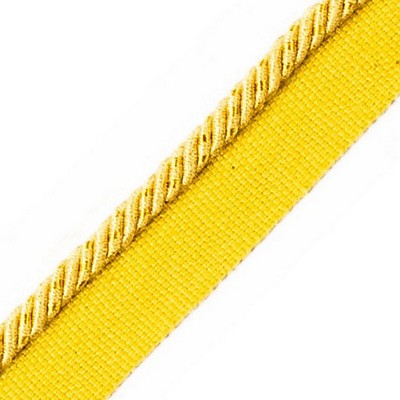 Scalamandre Trim Ambiance Cord With Tape C Vanille PL 06566066 100% VISCOSE  Cord  Cord 