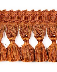 Ambiance Tassle Fringe Brique by   