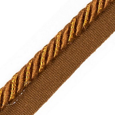 Scalamandre Trim Ambiance Cord With Tape B Rouille PL 06616064 100% VISCOSE  Cord  Cord 