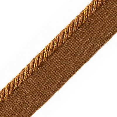 Scalamandre Trim Ambiance Cord With Tape C Rouille PL 06616066 100% VISCOSE  Cord  Cord 