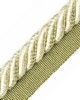Scalamandre Trim AMBIANCE CORD WITH TAPE A FEUILLE