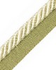Scalamandre Trim AMBIANCE CORD WITH TAPE B FEUILLE