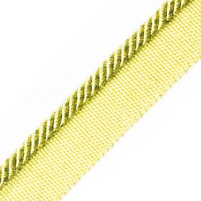 Scalamandre Trim Ambiance Cord With Tape C Pomme PL 06646066 100% VISCOSE  Cord  Cord 
