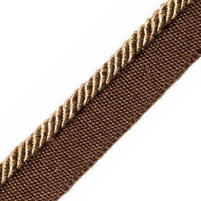 Scalamandre Trim Ambiance Cord With Tape C Daim PL 06726066 100% VISCOSE  Cord  Cord 