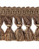 Scalamandre Trim AMBIANCE TASSLE FRINGE CHOCOLAT