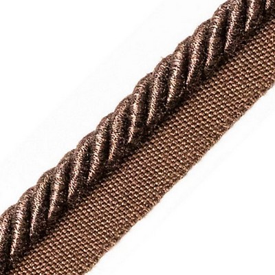 Scalamandre Trim Ambiance Cord With Tape B Cacao PL 06746064 100% VISCOSE  Cord  Cord 