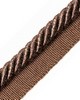 Scalamandre Trim AMBIANCE CORD WITH TAPE B CACAO