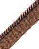 Scalamandre Trim AMBIANCE CORD WITH TAPE C CACAO