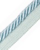 Scalamandre Trim AMBIANCE CORD WITH TAPE B CIEL