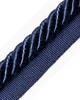 Scalamandre Trim AMBIANCE CORD WITH TAPE A MARINE