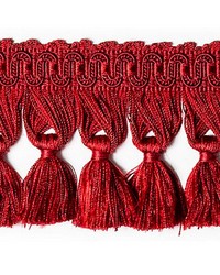 Ambiance Tassle Fringe Cerise by   