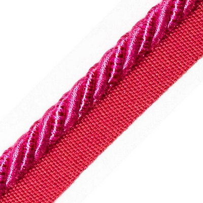Scalamandre Trim Ambiance Cord With Tape B Fuchsia PL 06846064 Pink 100% VISCOSE  Cord  Cord 
