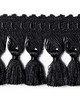 Scalamandre Trim AMBIANCE TASSLE FRINGE NOIR