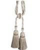 Scalamandre Trim SAFARI CUT FRINGE TIEBACK A PEWTER