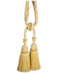 Safari Cut Fringe Tieback A Vanilla by  Scalamandre Trim 