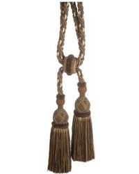 Safari Cut Fringe Tieback A Bronze by  Scalamandre Trim 