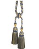 Scalamandre Trim SAFARI CUT FRINGE TIEBACK A ROYAL BLUE / GOLD