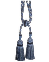Safari Cut Fringe Tieback A Sapphire by  Scalamandre Trim 