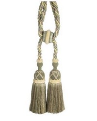 Safari Cut Fringe Tieback A Sage by  Scalamandre Trim 