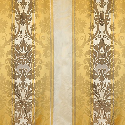 Old World Weavers Aliplo Gold cocoa CLASSICS SB 83471612 Brown Multipurpose SILK SILK Floral Stripe  Floral Silk  Fabric