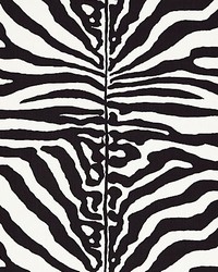 Zebra Black by  Scalamandre 