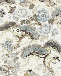 Shenyang Linen Print Parchment by  Telafina 
