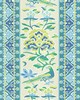 Scalamandre ROYAL PEONY LINEN PRINT COASTAL