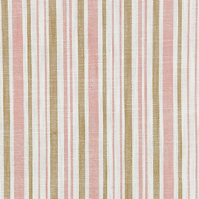 Scalamandre Pembroke Stripe Pink Sand CHATHAM STRIPES & PLAIDS SC 000127116 Pink Multipurpose COTTON COTTON Striped  Fabric