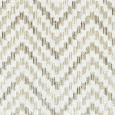 Scalamandre Ankara Velvet Sisal SC 000127170 Beige Upholstery RAYON;31%  Blend Zig Zag  Contemporary Velvet  Fabric