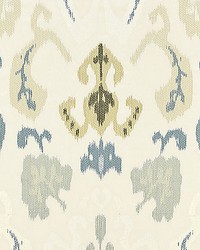 Mandalay Ikat Embroidery Cloud by  Scalamandre 