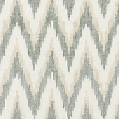 Scalamandre Adras Ikat Weave Mineral SC 000127185 Grey Multipurpose COTTON COTTON Ikat Fabric