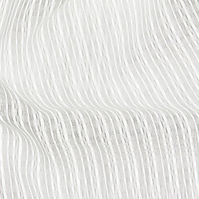 Scalamandre Ozone Sheer Off White ALTITUDE - PERFORMANCE SHEERS SC 000127270 White Multipurpose POLYESTER POLYESTER Extra Wide Sheer  Checks and Striped Sheer  Fabric