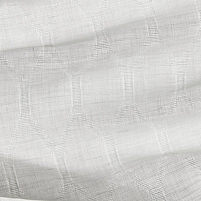 Scalamandre Saturn Sheer Off White ALTITUDE - PERFORMANCE SHEERS SC 000127276 White Multipurpose POLYESTER POLYESTER Extra Wide Sheer  Checks and Striped Sheer  Fabric