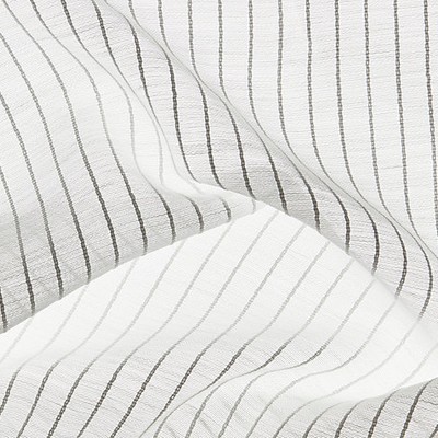 Scalamandre Flight Sheer Off White ALTITUDE - PERFORMANCE SHEERS SC 000127277 White Multipurpose POLYESTER POLYESTER Extra Wide Sheer  Checks and Striped Sheer  Fabric