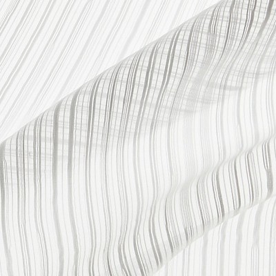 Scalamandre Tiptop Sheer Off White ALTITUDE - PERFORMANCE SHEERS SC 000127282 White Multipurpose POLYESTER POLYESTER Extra Wide Sheer  Checks and Striped Sheer  Fabric