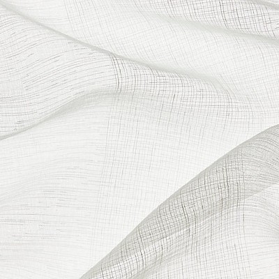 Scalamandre Ethereal Sheer Off White ALTITUDE - PERFORMANCE SHEERS SC 000127304 White Multipurpose POLYESTER POLYESTER Extra Wide Sheer  Checks and Striped Sheer  Fabric