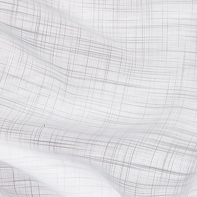 Scalamandre Mammoth Sheer White ALTITUDE - PERFORMANCE SHEERS SC 000127306 White Multipurpose POLYESTER POLYESTER Extra Wide Sheer  Checks and Striped Sheer  Fabric
