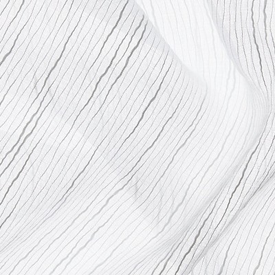 Scalamandre Eidelweiss Sheer White ALTITUDE - PERFORMANCE SHEERS SC 000127307 White Multipurpose POLYESTER POLYESTER Extra Wide Sheer  Checks and Striped Sheer  Fabric
