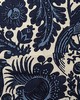 Scalamandre RESIST PRINT LIGHT & DARK BLUE ON WHITE (DO
