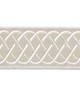 Scalamandre Trim HELIX EMBROIDERED TAPE LINEN